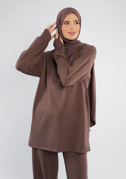 Dark Brown-lounge set 1