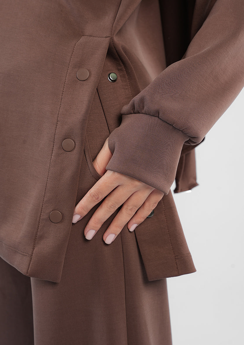 Dark Brown-lounge set 1