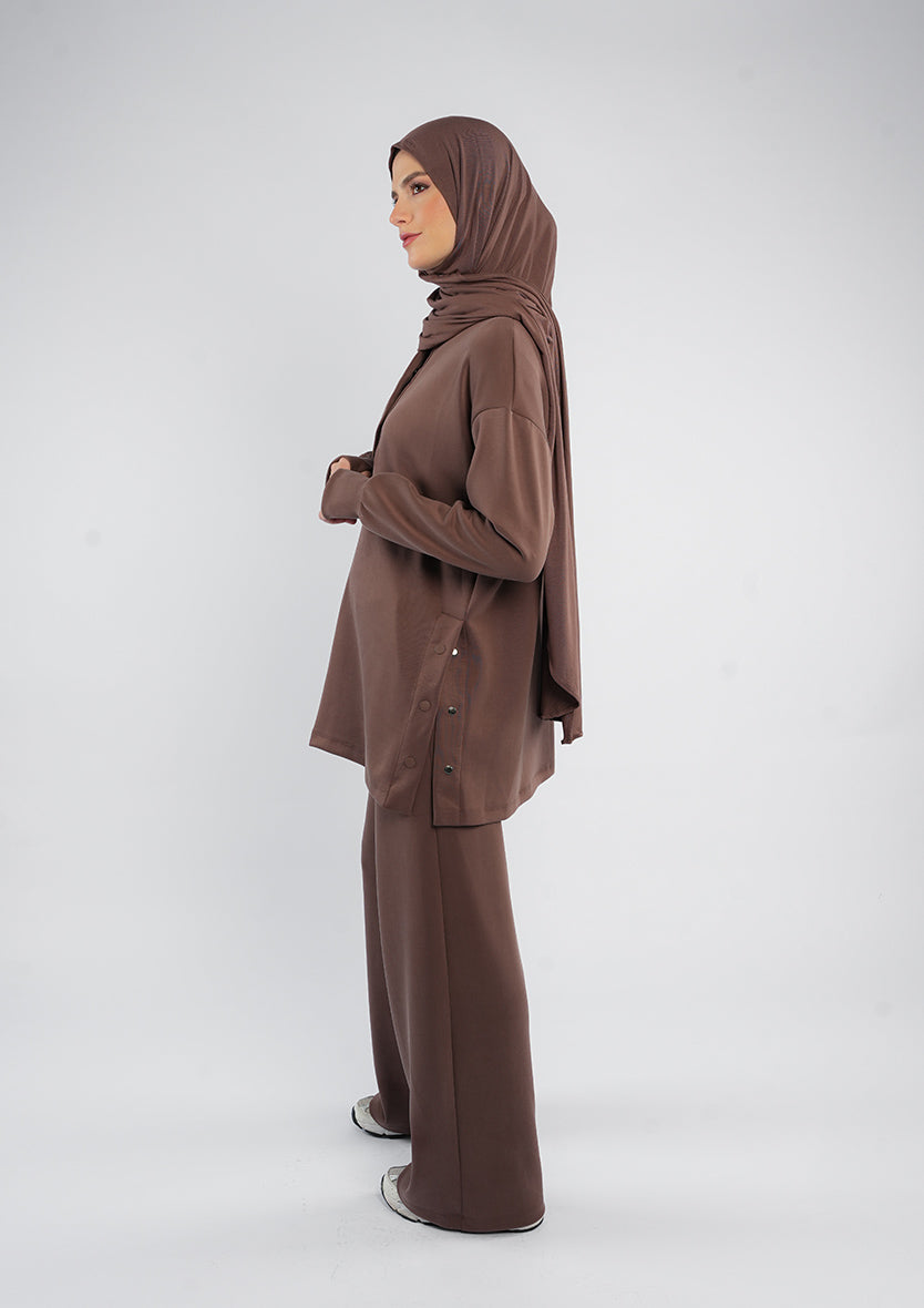Dark Brown-lounge set 1