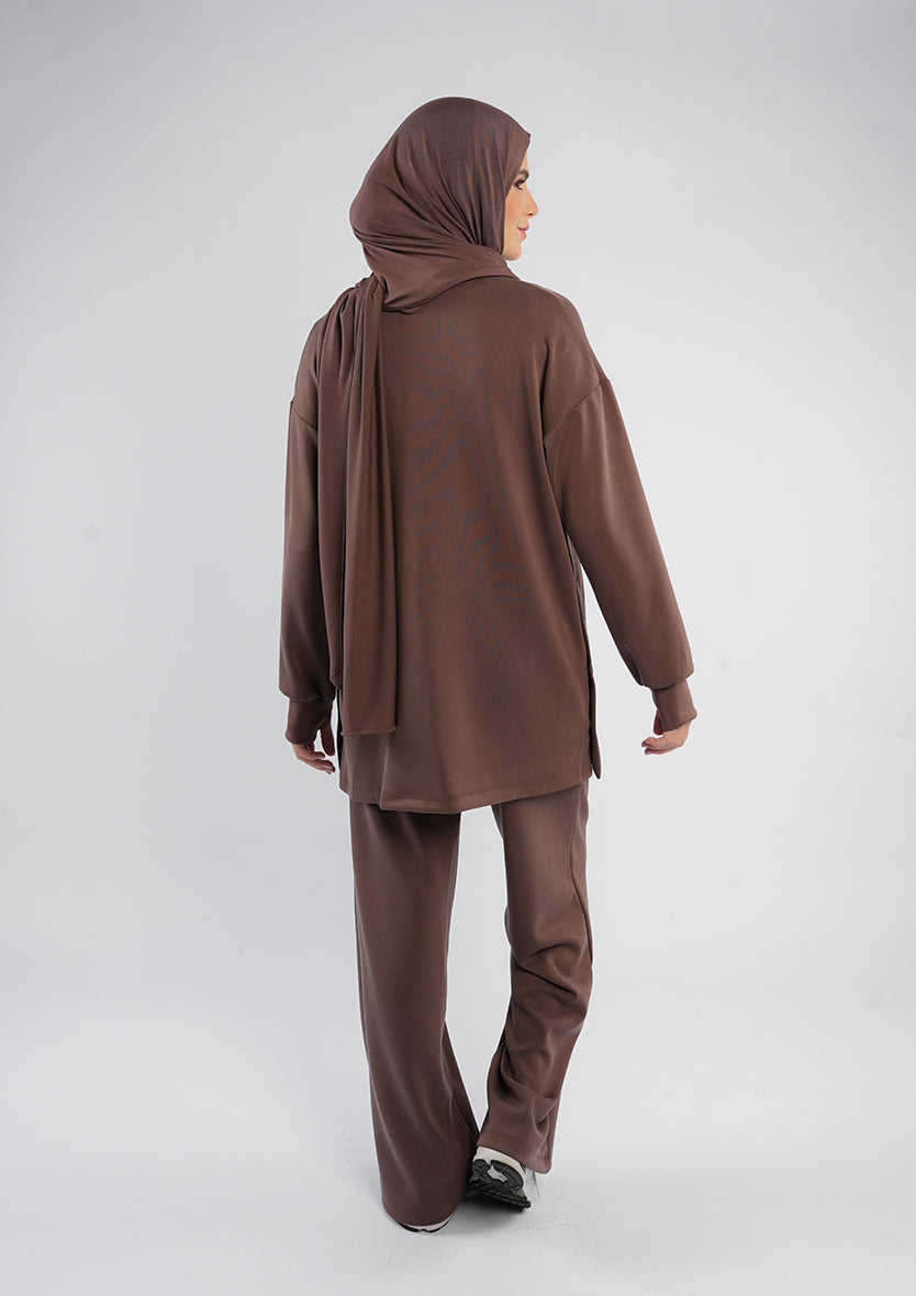 Dark Brown-lounge set 1
