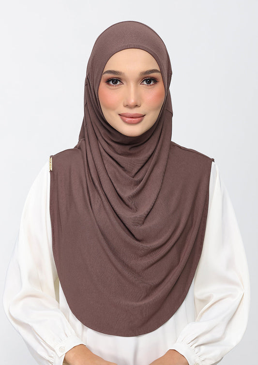 Brown - Micromodal jersey